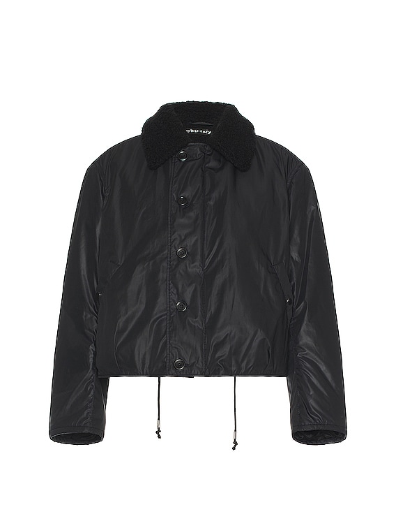 Our Legacy Grizzly Jacket in Black Wax Mirage | FWRD