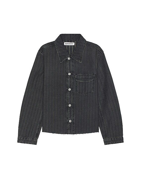 【ゆ】Our legacy cut rebirth jacket 24AW Our Legacy - Cut Rebirth Jacket Choco Overdye