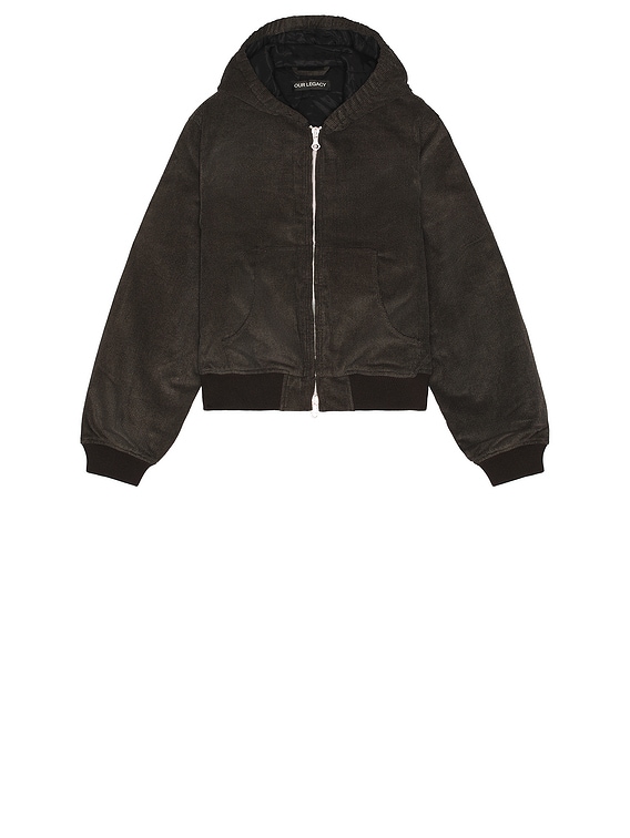 Our Legacy Bank Jacket in Dark Brown | FWRD