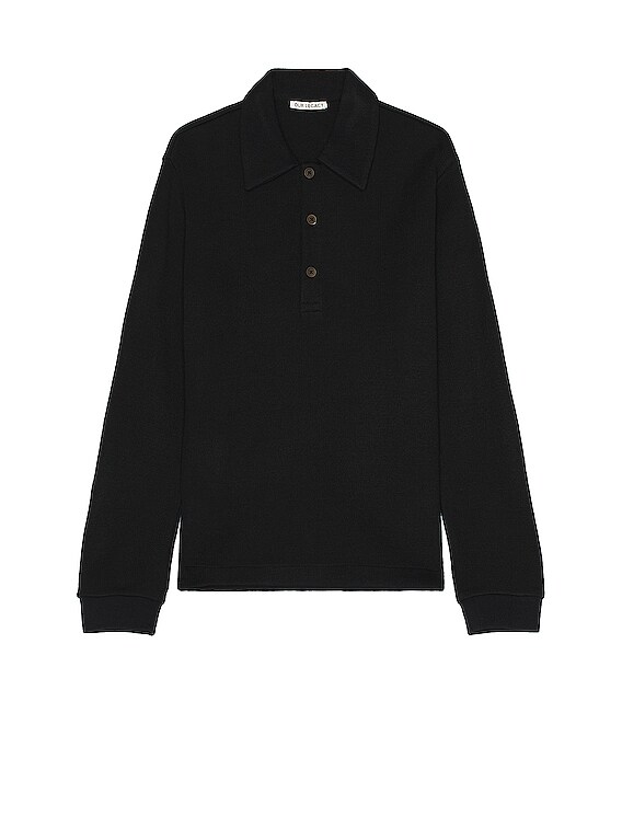 トップス OUR LEGACY TRADITIONAL POLO Our Legacy - Traditional Polo Euro Eggplant Fuzzy Alpaca