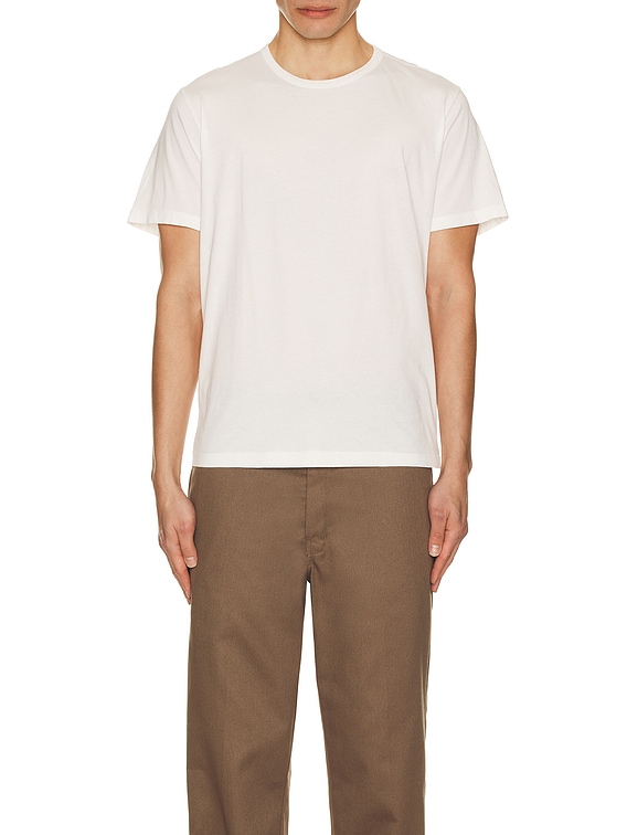 Our Legacy New Box T-Shirt in White Clean Jersey | FWRD