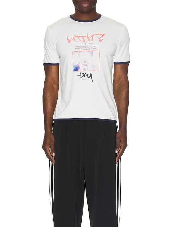 ◆OUR LEGACY◆ Shigatsu Print TANKER Tシャツ 送料込 Our Legacy - Tanker T-Shirt in Snow Shigatsu Print