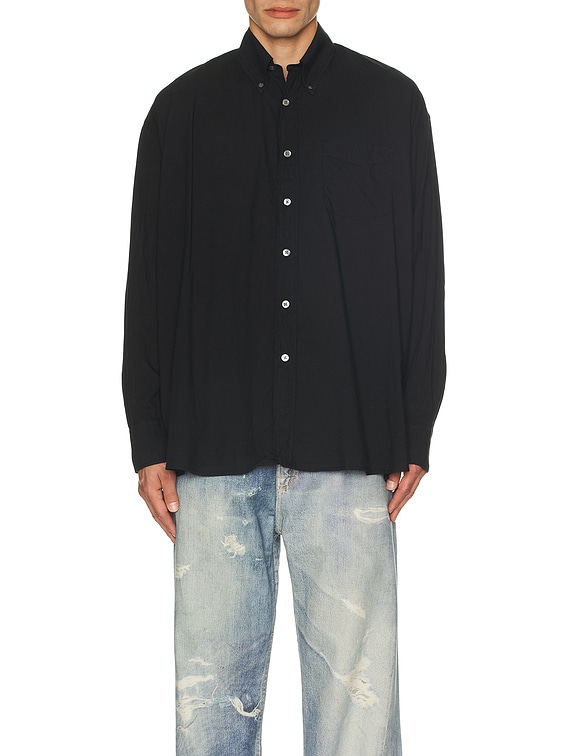 アウターその他 Our Legacy Borrowed BD Shirt Black Voile Our Legacy Voile borrowed bd shirt | The Fashion Square
