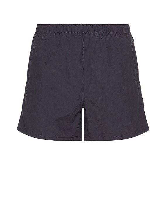 Our Legacy Drape Tech Trunks in Deep Sea Beach Nylon | FWRD