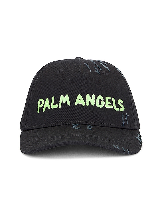 Palm Angels Logo Vintage Crewneck in white - Palm Angels® Official