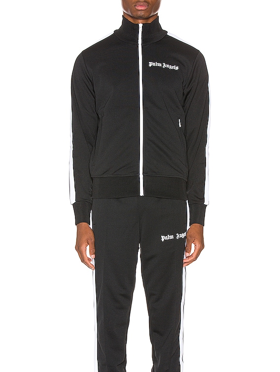 Palm Angels All Over Palms Track Jacket White/Black