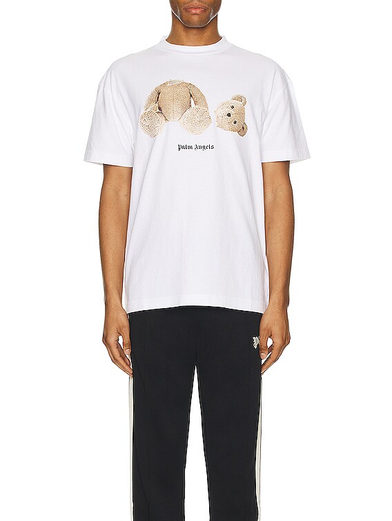 Palm Angels Pa Bear Classic Tee in White | FWRD