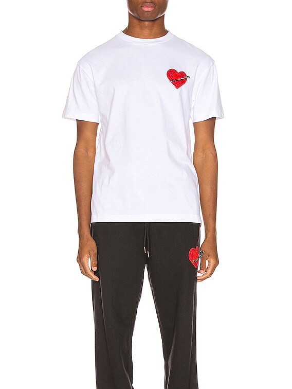 palm angels heart tee