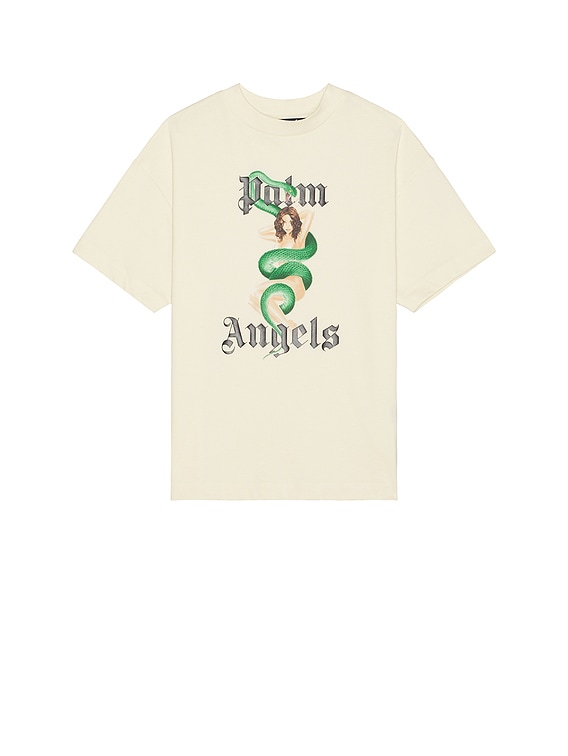 VIP価格＊関税込み＊Palm Angels \"Ivy pin up\" Tシャツ Palm Angels Ivy Pin Up T-shirt | Neutrals | FARFETCH