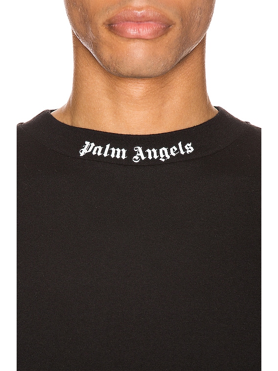 palm angels logo long sleeve