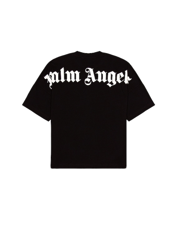 Palm Angels Classic Logo Tee in Black | FWRD