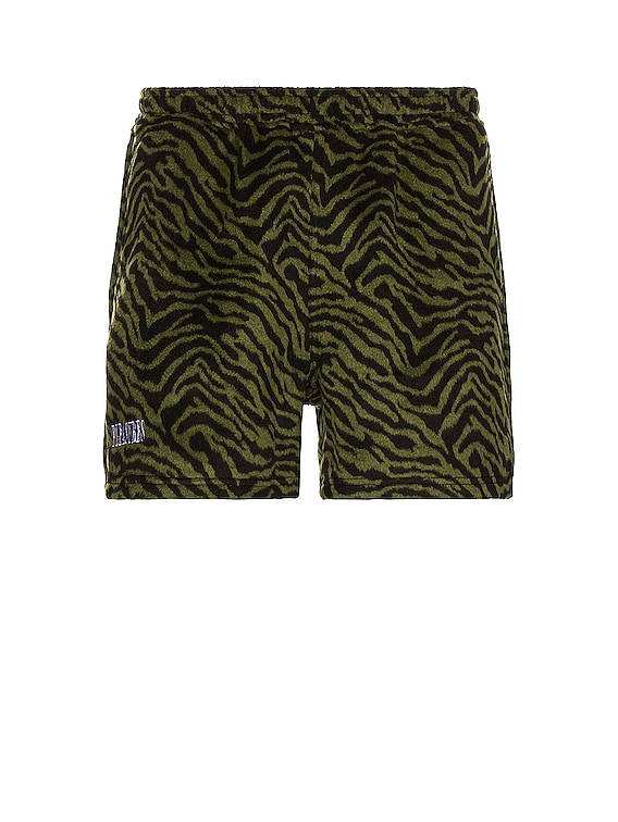 Breaker Fuzzy Stripe Shorts