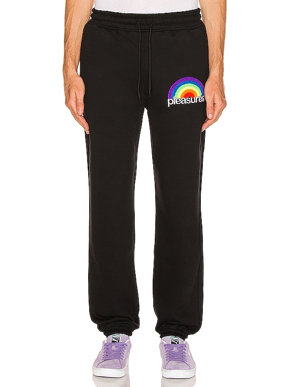 Pleasures Good Time Sweatpants in Black