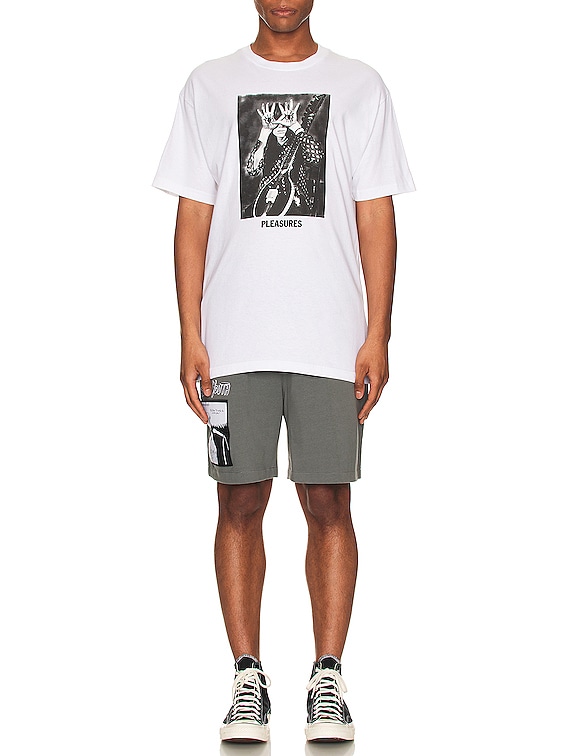 Pleasures X Sonic Youth Star Power T-shirt in White | FWRD