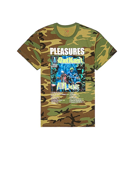 Pleasures ATLiens T-shirt / Camo