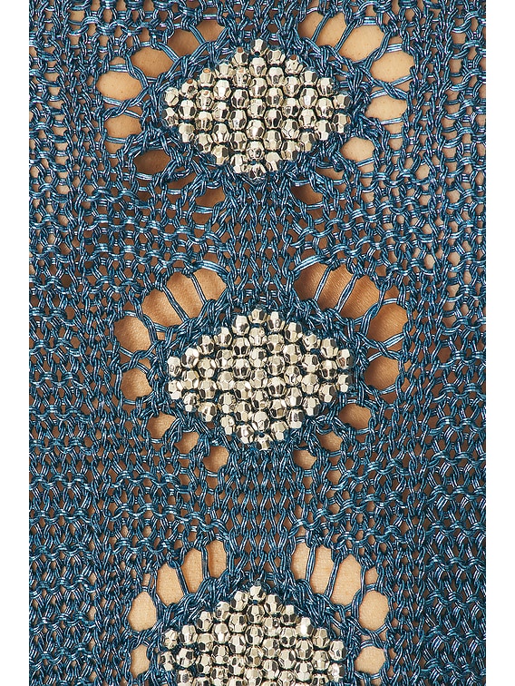 Crochet Lurex Dress