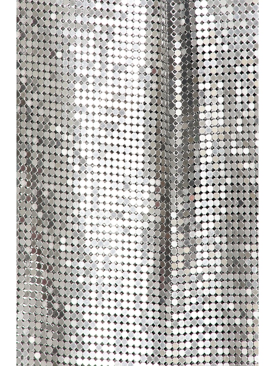 ミニスカート RABANNE L MESH MINISKIRT GOLD MINI SKIRT IN MESH | Rabanne