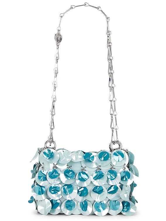 RABANNE Sac A Main Shoulder Bag in BLUE | FWRD