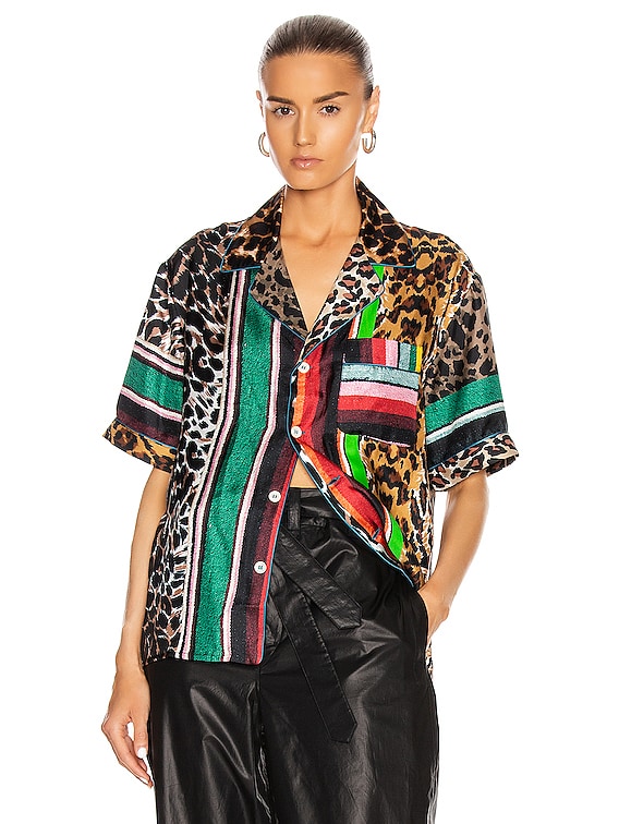 Pierre-Louis Mascia Short Sleeve Shirt in Multi | FWRD