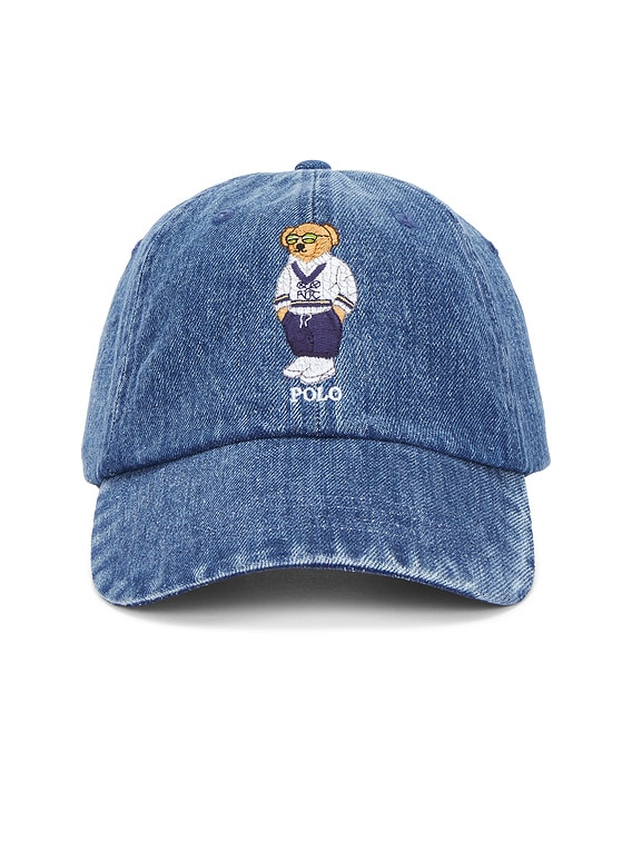 Polo Ralph Lauren ポロベア CLASSIC SPORT CAP Polo Ralph Lauren Denim Classic Novelty Bear Sport Cap in
