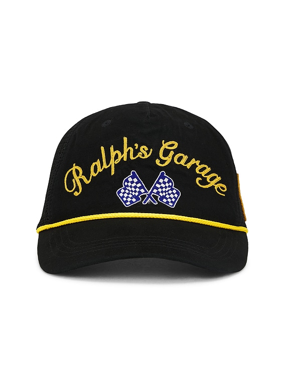 Cotton Canvas Vintage Ralph's Garage Trucker Hat