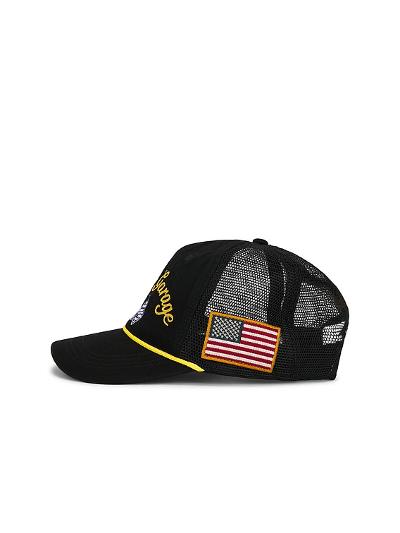 Cotton Canvas Vintage Ralph's Garage Trucker Hat