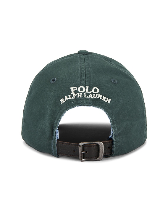 Polo Ralph Lauren Classic Sport Cap With Leather Strap in Charter