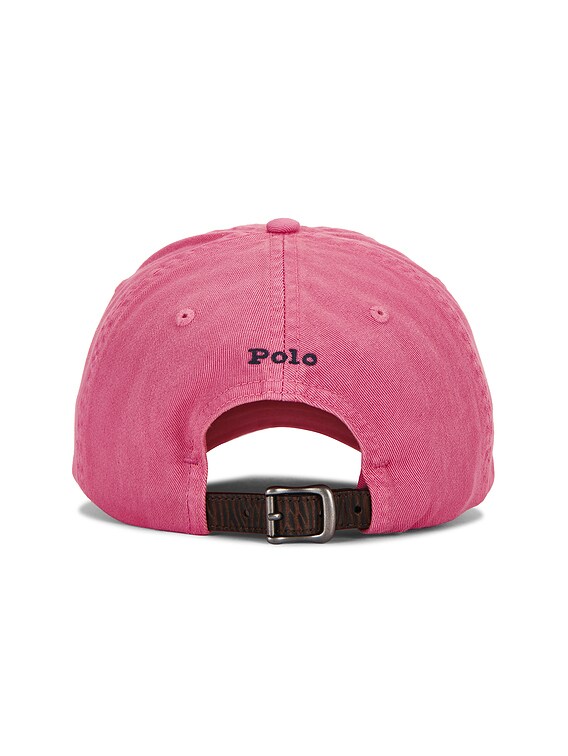 Polo Ralph Lauren Cotton Chino Classic Sport Cap in Desert Pink | FWRD