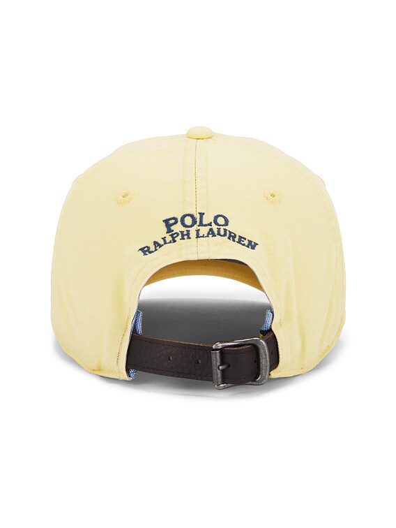 ラルフローレン Polo Ralph Lauren Stretch Twill Classic Sport Cap in Corn Yellow