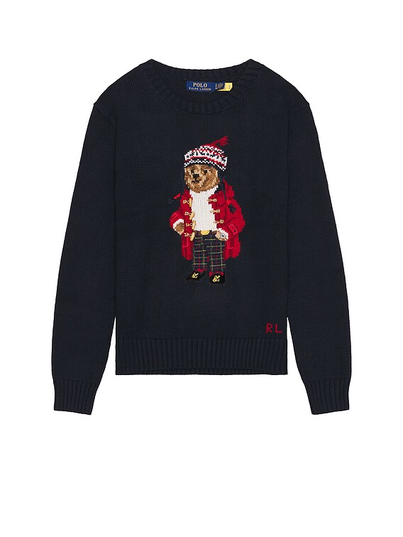 Polo Ralph Lauren BEAR プルオーバーセーター - RL Navy | FWRD