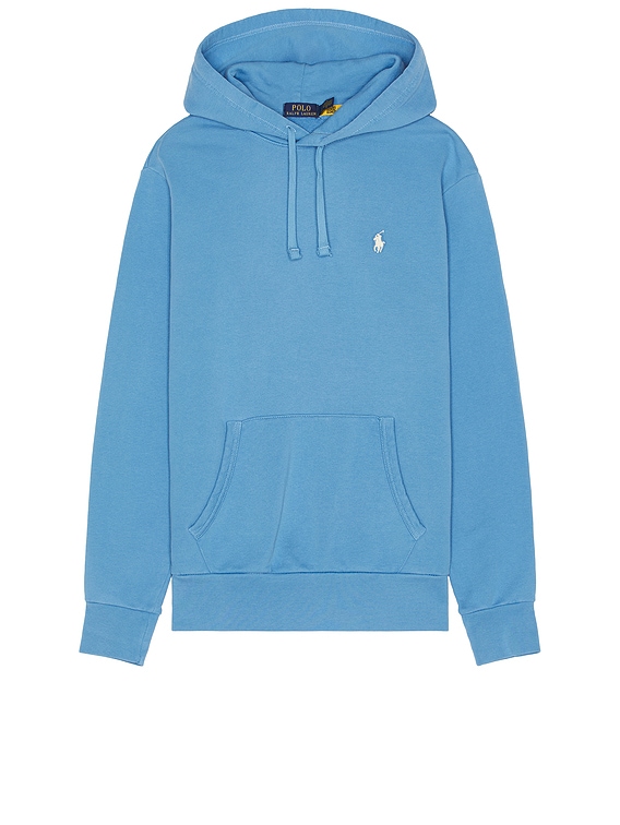 【POLO RALPH LAUREN】 Loopback Terry Hoodie ★ Polo Ralph Lauren Loopback Terry Hoodie in Blue Orbit | FWRD