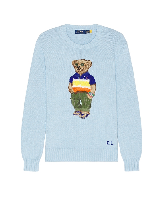スウェット・トレーナー Ralph Lauren Polo Bear crewneck sweatshirt (710980305 001) Polo Bear Cotton Crewneck Sweater