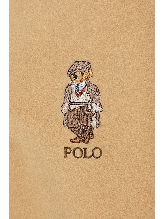 Polo Ralph Lauren Fleece Novelty Heritage Bear Mockneck Sweatshirt