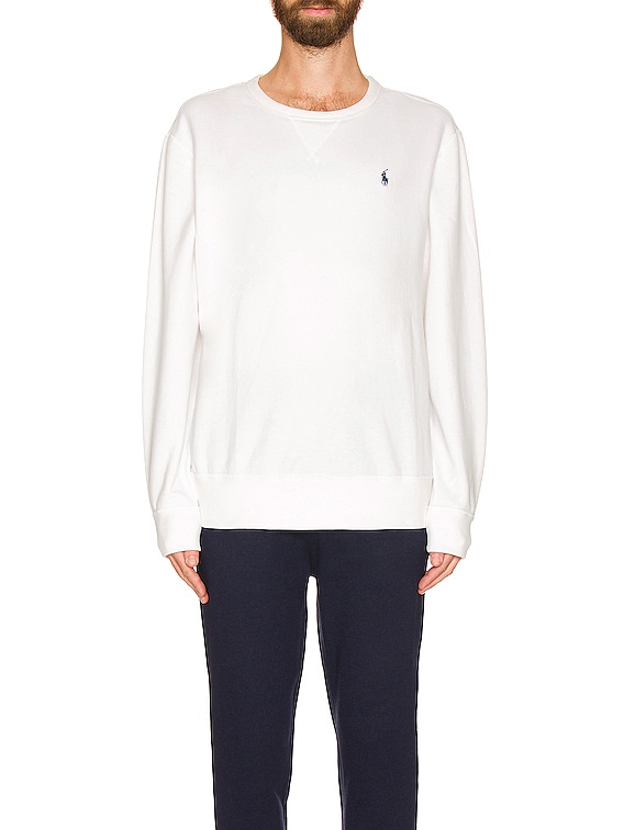 Polo Ralph Lauren Fleece Crewneck in White