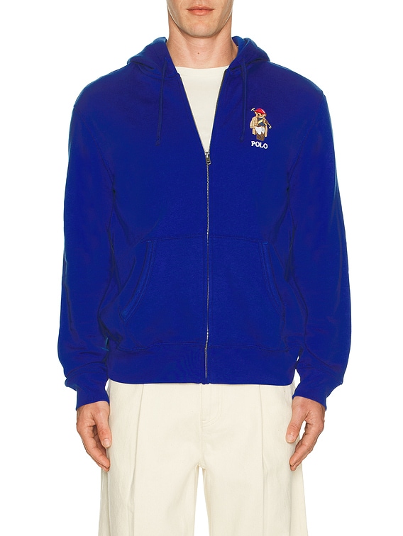 Polo Ralph Lauren Society Bear Full-Zip Hooded Sweatshirt in