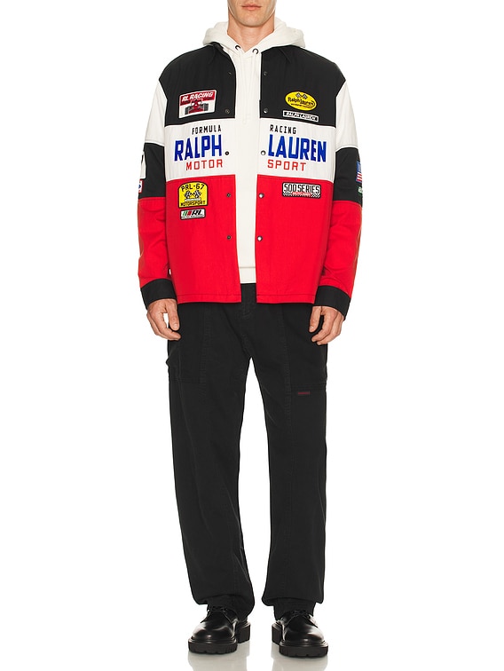 Nylon Colorblock RL Racing Sport Shirt