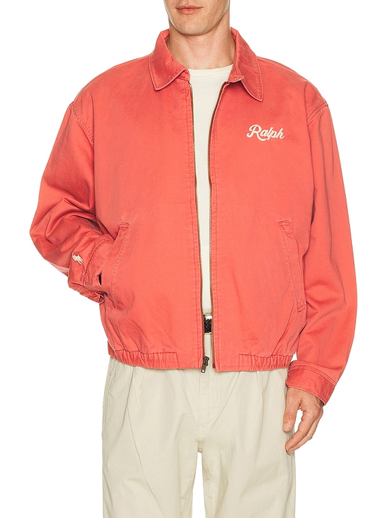Polo Ralph Lauren Twill Ralph Script Windbreaker Jacket in