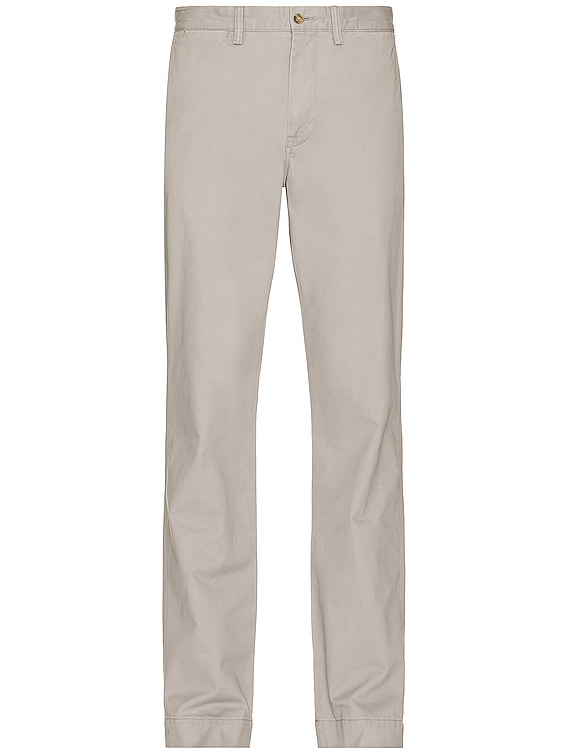 Polo Ralph Lauren Straight Chino Pant in Soft Grey | FWRD