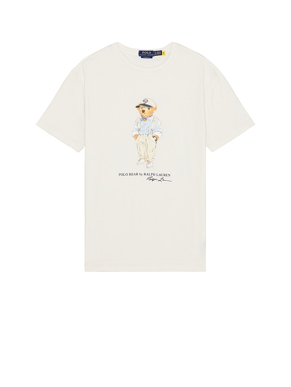 【POLO RALPH LAUREN】Deckwash White グラフィック Tシャツ Polo Ralph Lauren Tシャツ - Deckwash White | FWRD