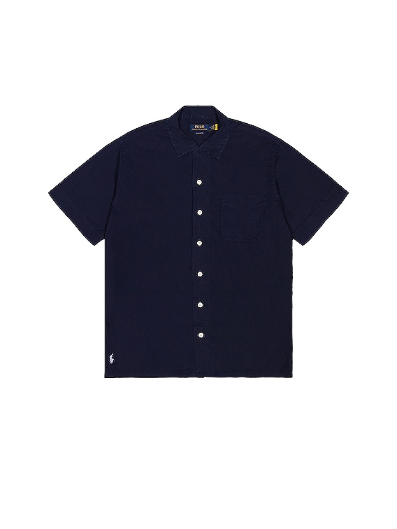 Polo Ralph Lauren Beach Cloth Shirt in Newport Navy | FWRD