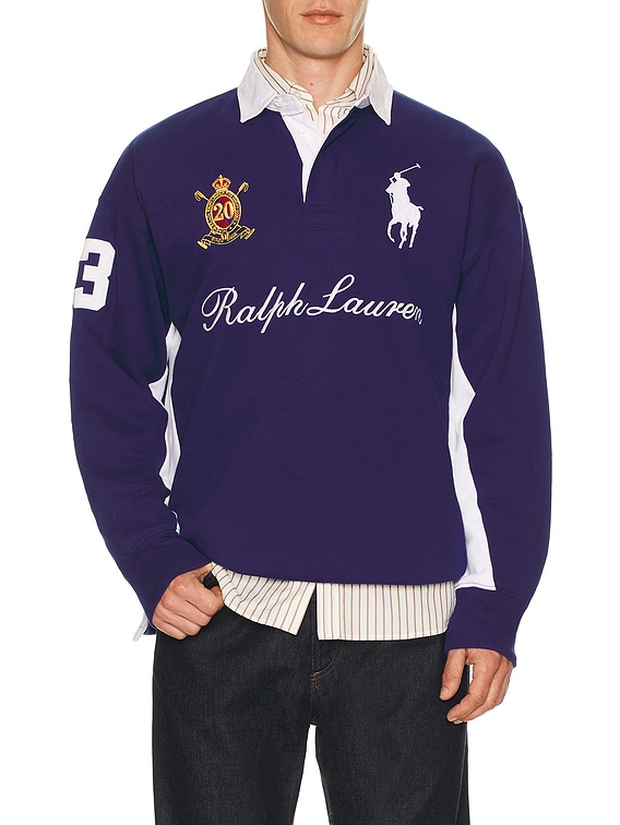 Polo Ralph Lauren Magic Fleece Big Pony Rugby Sweatshirt in Fall