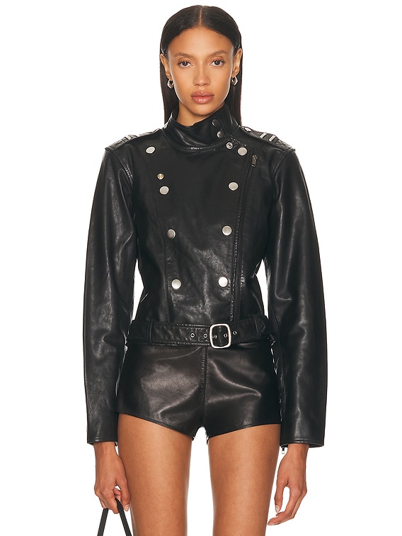 Leather jacket Polo Ralph Lauren Black size L International