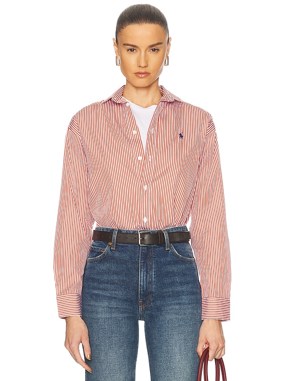 Long Sleeve Button Up Top