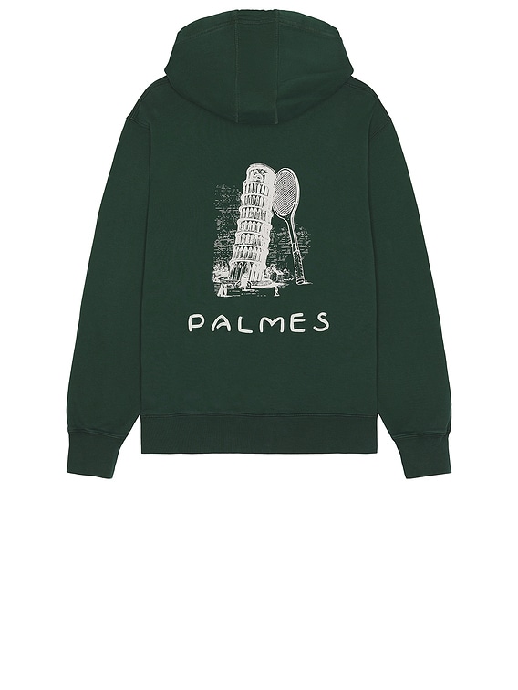 Palmes LOGO パーカー - Dark Green | FWRD