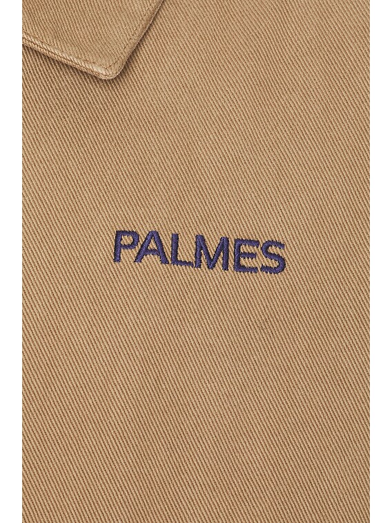 Palmes Forever Zip Jacket in Fossil | FWRD