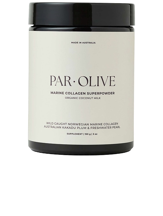 Par Olive Organic Coconut Pearl Marine Collagen Superpowder in