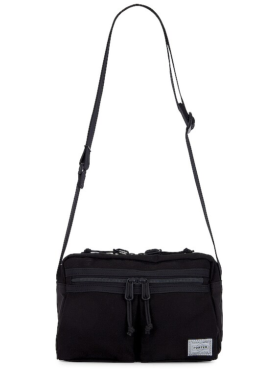 Porter-Yoshida & Co. Switch Shoulder Small Bag in Black | FWRD