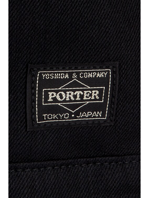 Porter-Yoshida & Co. Noir Tote Bag (M) in Black | FWRD