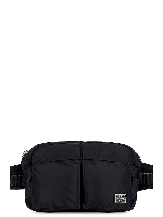Porter-Yoshida & Co. Tanker Waist Bag in Black | FWRD