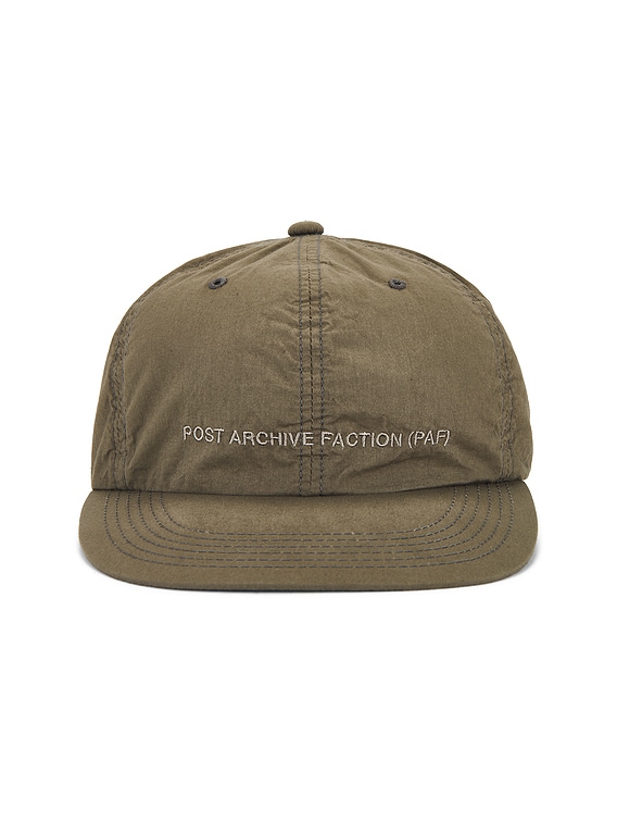POST ARCHIVE FACTION(PAF) 8.0 LOGO CAP RIGHT CHARCOAL 8.0